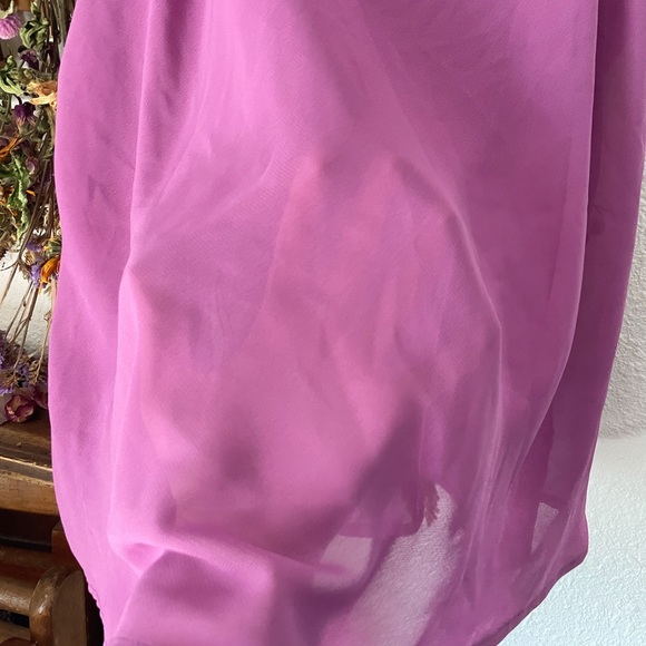 Lane Bryant Sheer Purple Tank - Picture 4 of 4